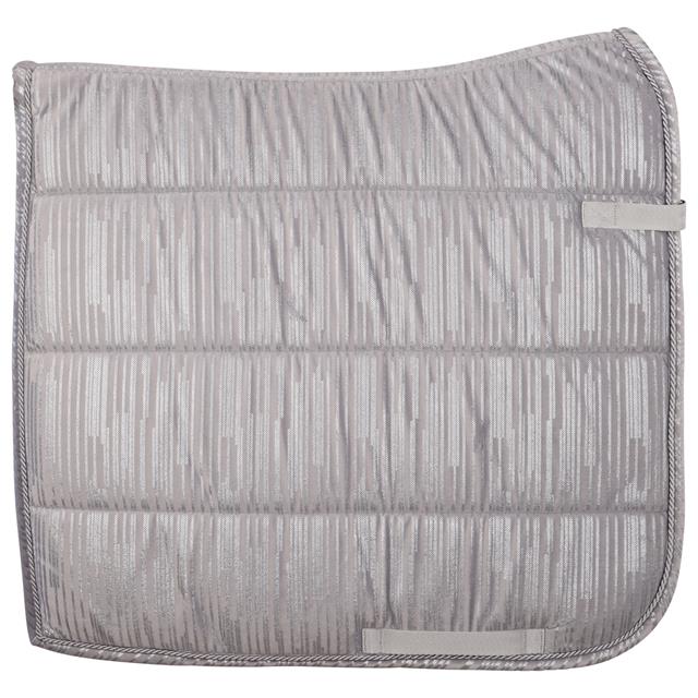 Saddle Pad Horsegear HGVelvet Stripe Silver