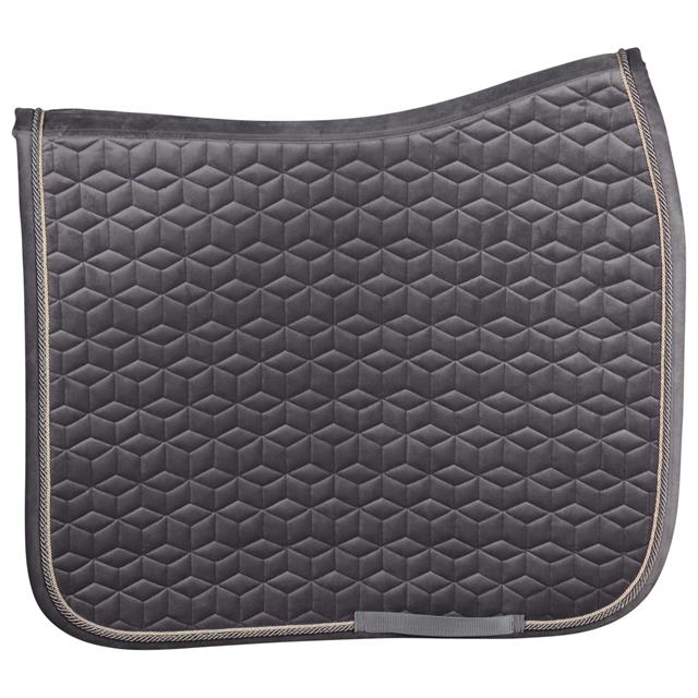 Saddle Pad Kentucky Basic Velvet Grey