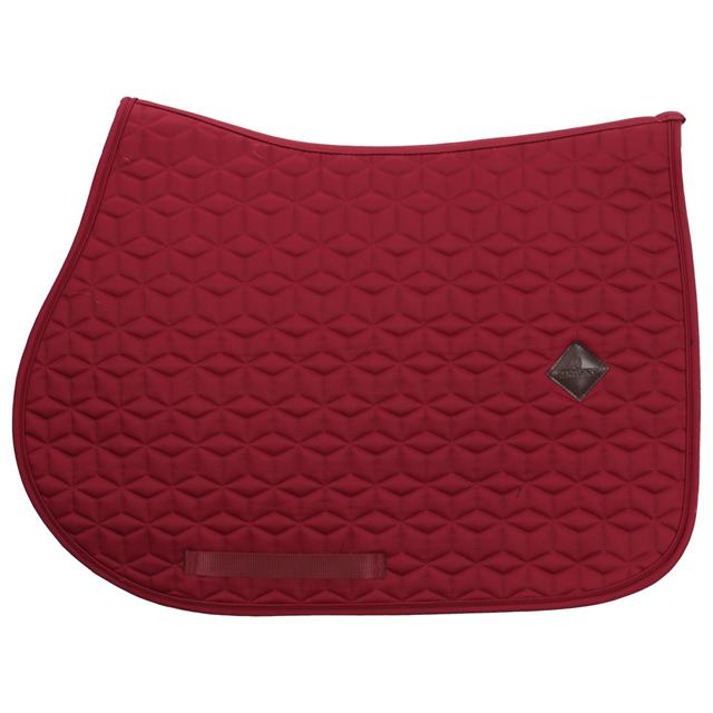 Saddle Pad Kentucky Classic Dark Red