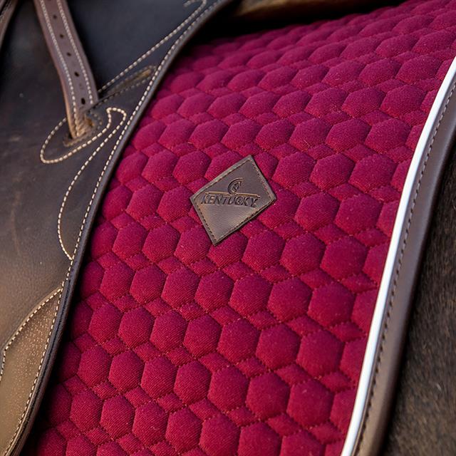 Saddle pad Kentucky Classic Leather Dark Red