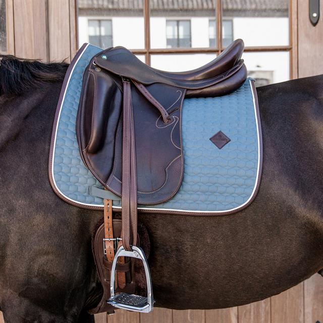 Saddle pad Kentucky Classic Leather Light Blue