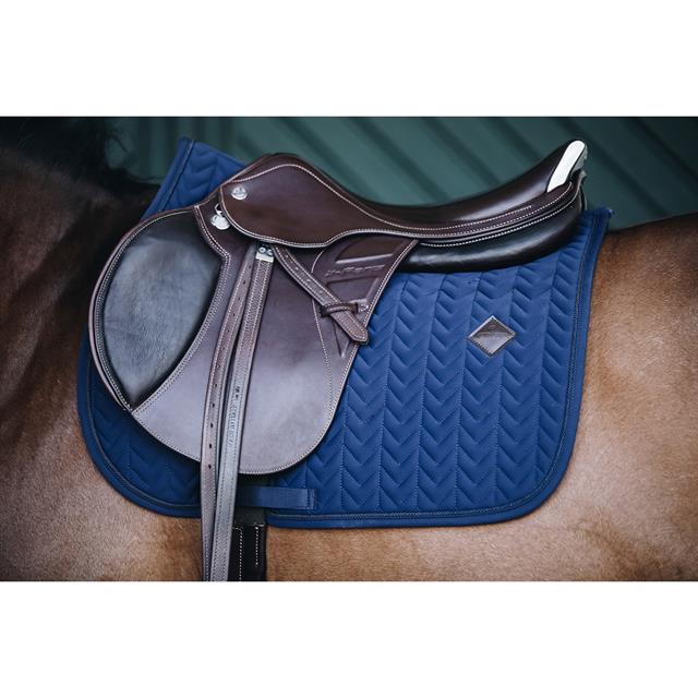 Saddle Pad Kentucky Fishbone Dark Blue