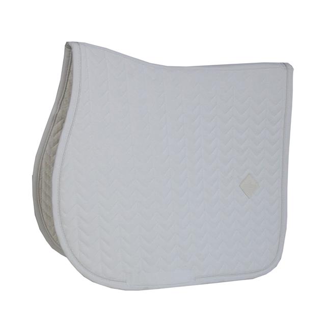 Saddle Pad Kentucky Fishbone White