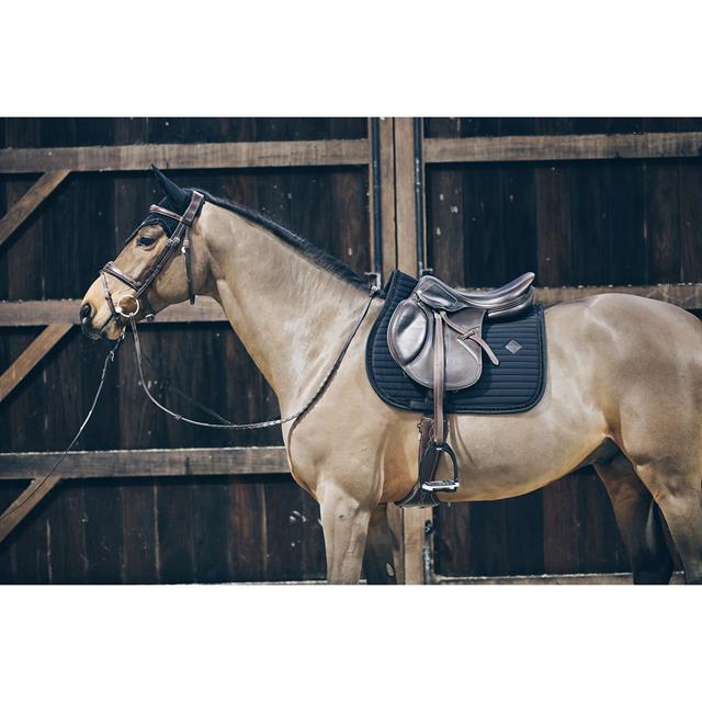 Saddle Pad Kentucky Pearls Jumping Black