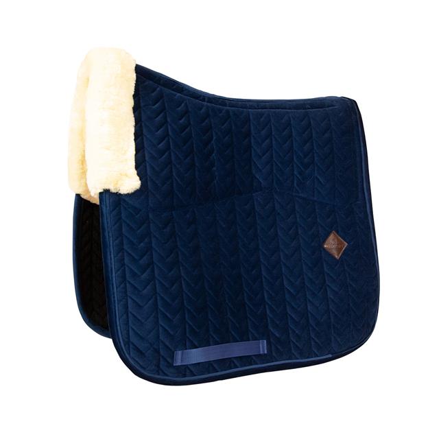 Saddle pad Kentucky Skin Friendly Velvet Dark Blue