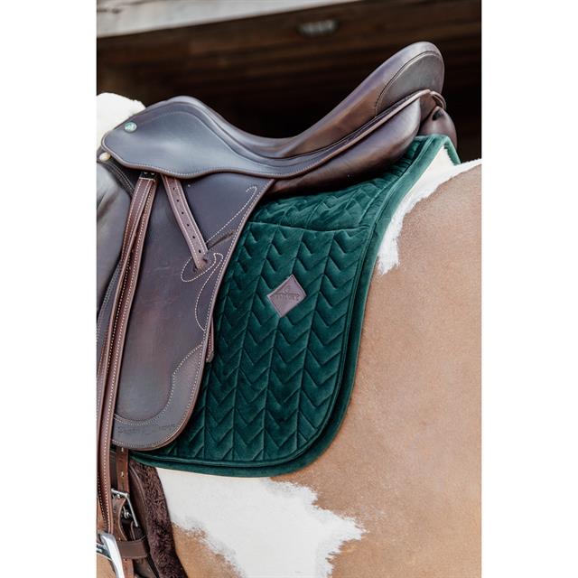 Saddle pad Kentucky Skin Friendly Velvet Green