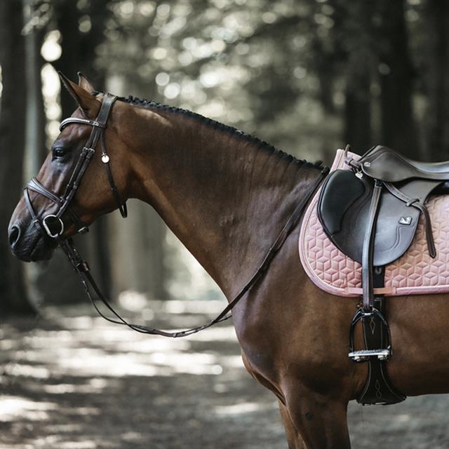 Saddle Pad Kentucky Velvet Mid Pink