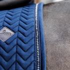 Saddle Pad Kentucky Velvet Pearls Dark Blue