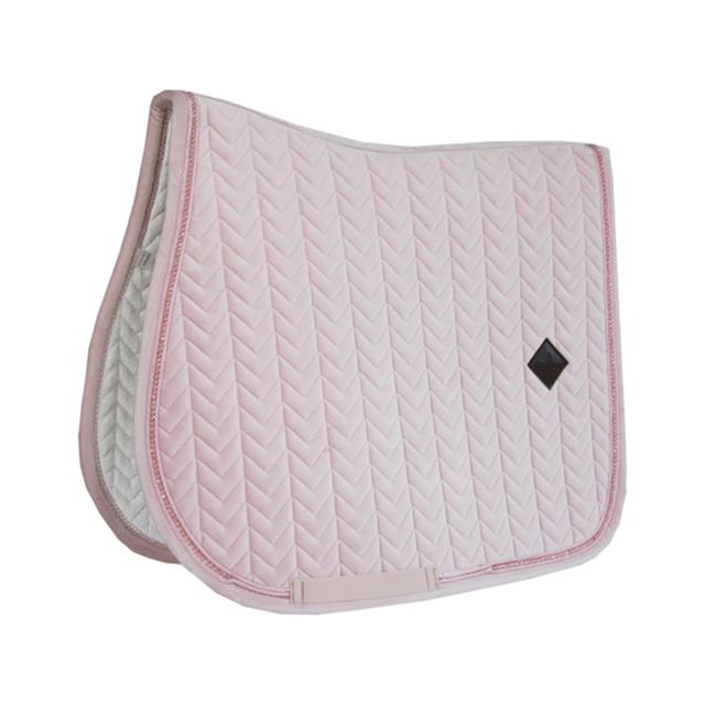 Saddle Pad Kentucky Velvet Pearls Light Pink