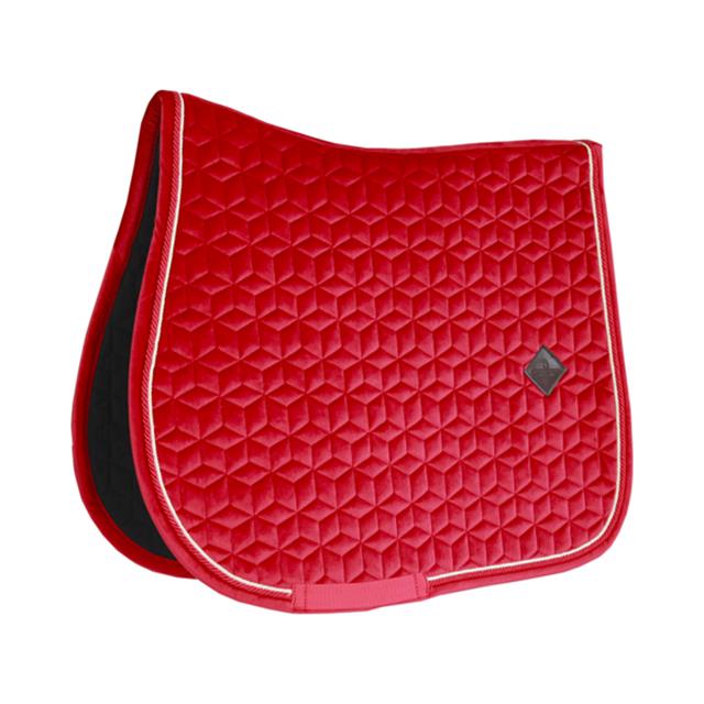 Saddle Pad Kentucky Velvet Red