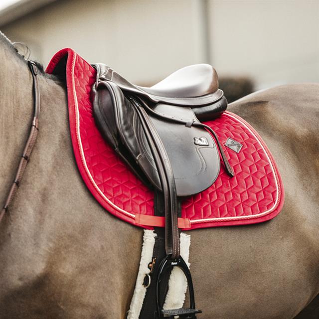 Saddle Pad Kentucky Velvet Red