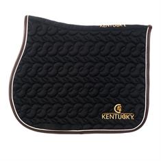 Saddle pad Kentucky with Logo Black