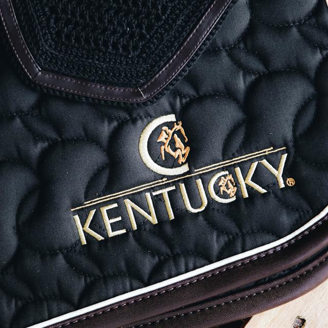 Saddle pad Kentucky with Logo White