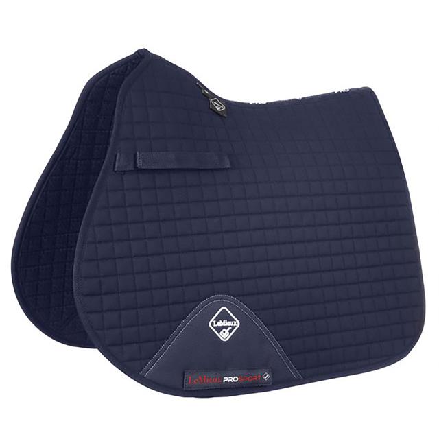 Saddle Pad LeMieux Cotton Square Dark Blue