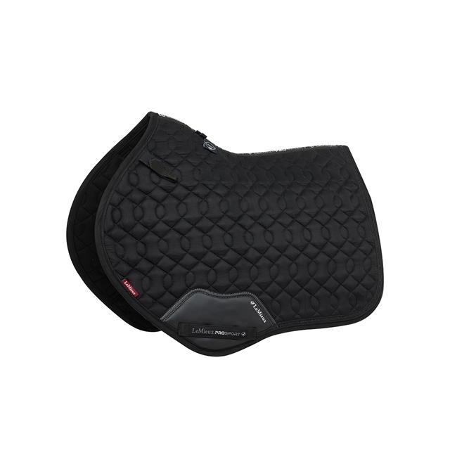 Saddle pad LeMieux Crystal Suede Black