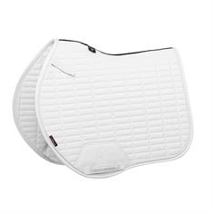 Saddle Pad LeMieux Eurojump Suede Square White