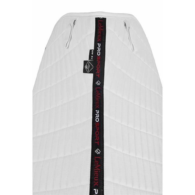 Saddle Pad LeMieux Eurojump Suede Square White