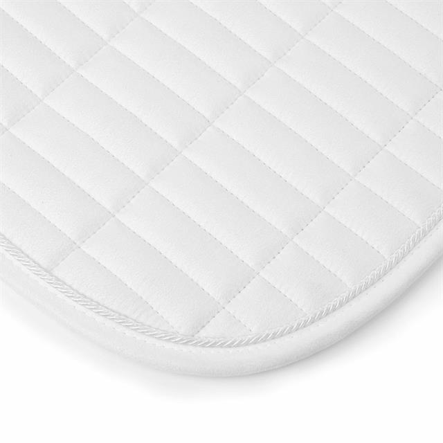 Saddle Pad LeMieux Eurojump Suede Square White