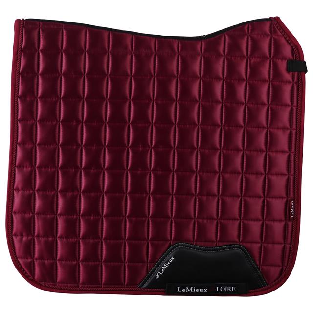 Saddle Pad LeMieux Loire Classic Satin Ds Dark Red