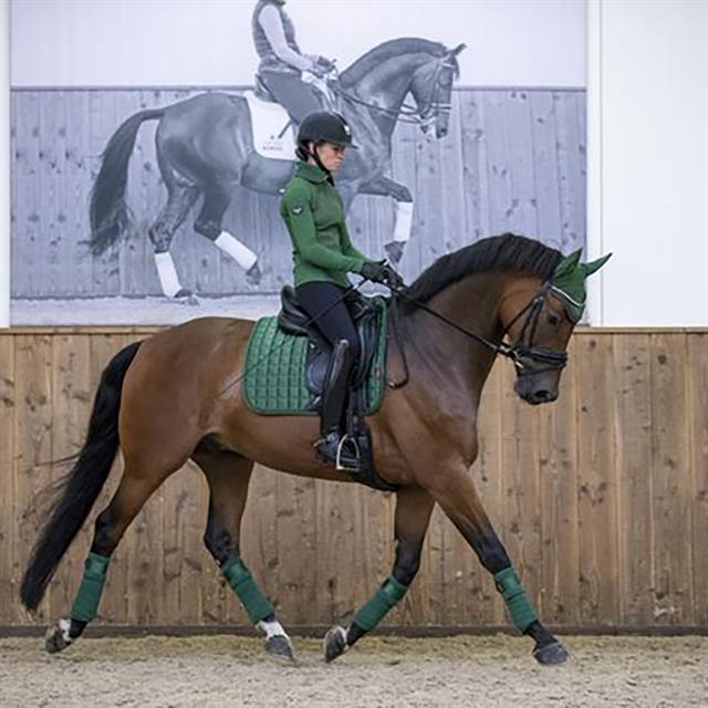 Saddle Pad LeMieux Loire Classic Satin Ds Green