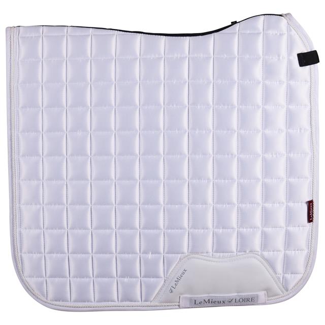 Saddle Pad LeMieux Loire Classic Satin Ds White