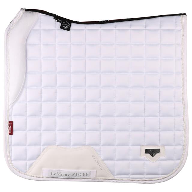 Saddle Pad LeMieux Loire Dressage Square White