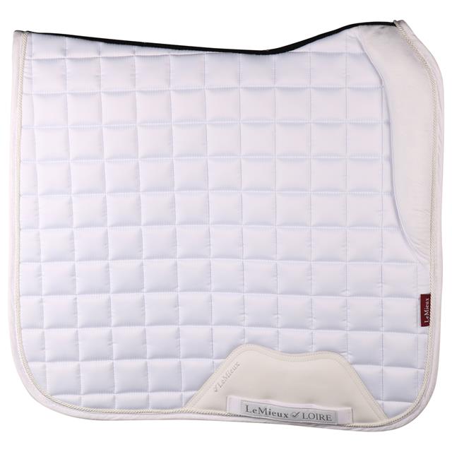 Saddle Pad LeMieux Loire Dressage Square White