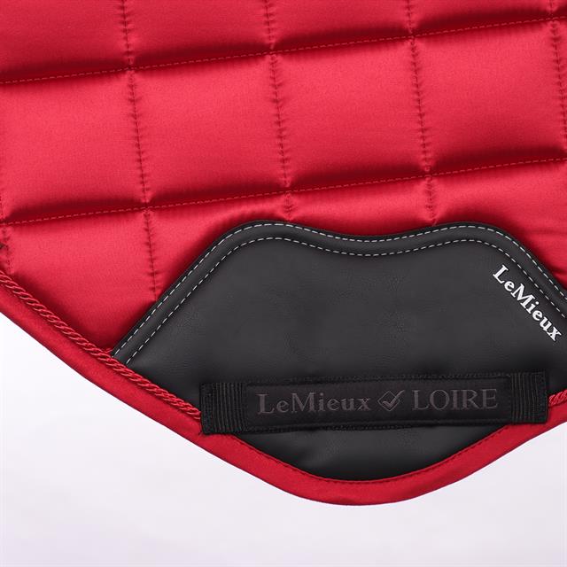 Saddle Pad LeMieux Loire Square Close Contact Red