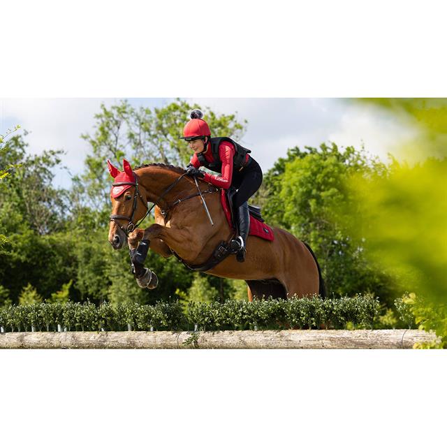 Saddle Pad LeMieux Loire Square Close Contact Red