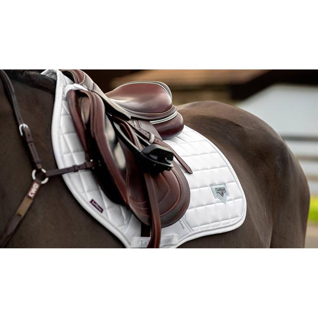 Saddle Pad LeMieux Loire Square Close Contact White