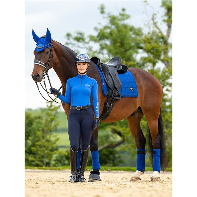 Saddle Pad LeMieux Loire Square Dressage Blue