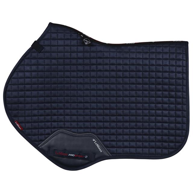 Saddle Pad LeMieux Luxury Suede CC Square Dark Blue