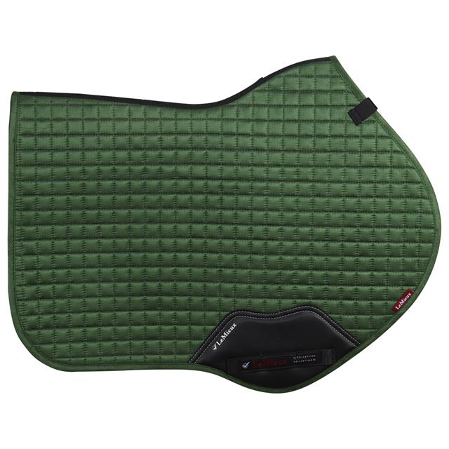 Saddle Pad LeMieux Luxury Suede CC Square Dark Green