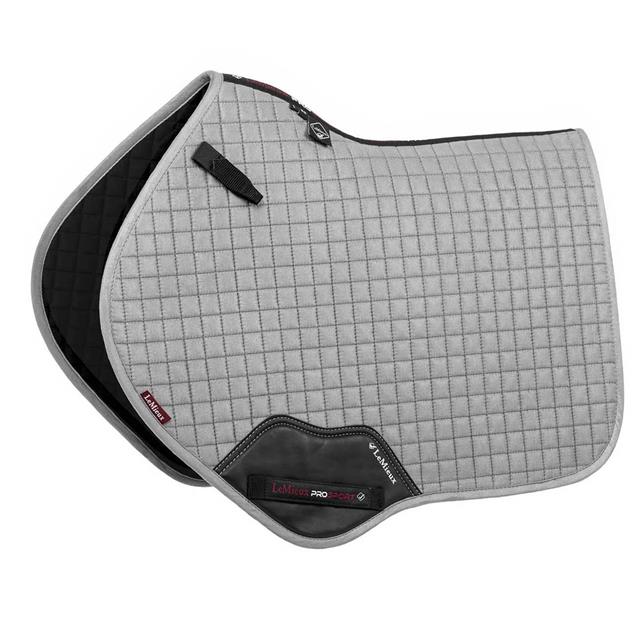 Saddle Pad LeMieux Luxury Suede CC Square Grey