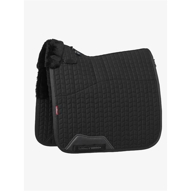 Saddle pad LeMieux Merino+ Half Lined Dressage Black