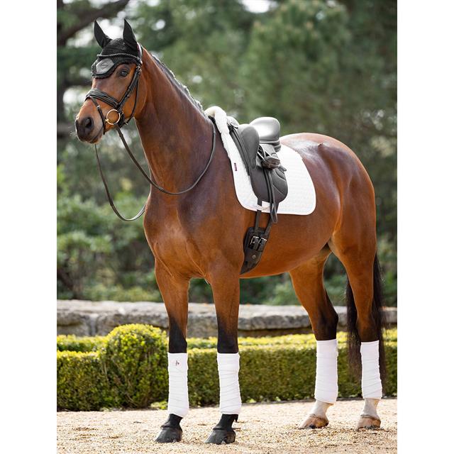 Saddle pad LeMieux Merino+ Half Lined Dressage White-Beige