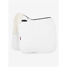 Saddle pad LeMieux Merino+ Half Lined Dressage White-White