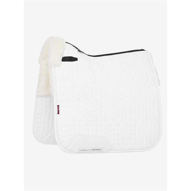 Saddle pad LeMieux Merino+ Half Lined Dressage White-White
