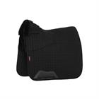 Saddle pad LeMieux Merino+ Half Lined Suede Dressage Black