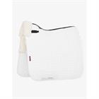 Saddle pad LeMieux Merino+ Half Lined Suede Dressage White