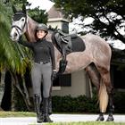 Saddle Pad LeMieux Prosorb Plain 2 Pocket Close Contact Black