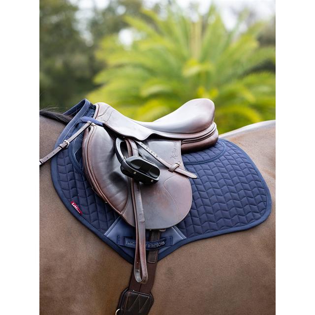 Saddle Pad LeMieux Prosorb Plain 2 Pocket Close Contact Dark Blue