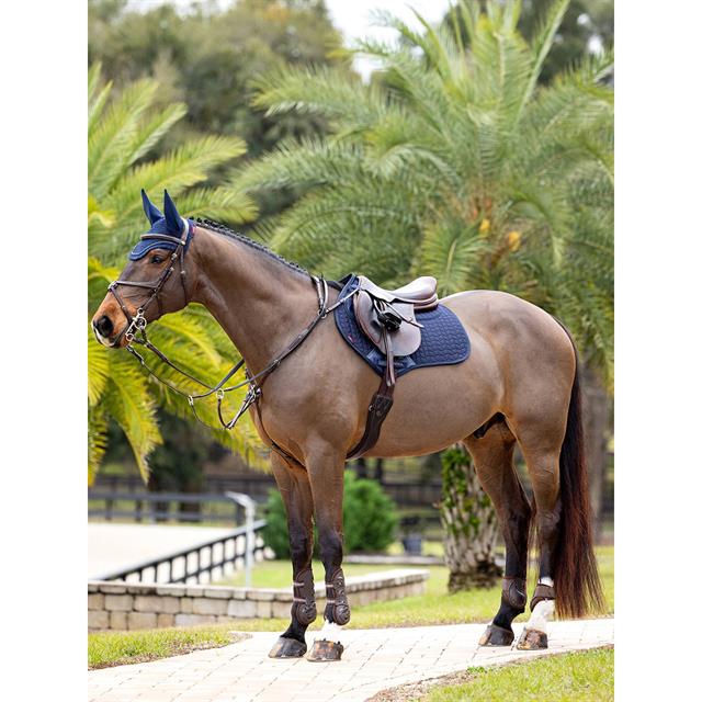 Saddle Pad LeMieux Prosorb Plain 2 Pocket Close Contact Dark Blue