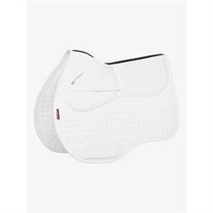Saddle Pad LeMieux Prosorb Plain 2 Pocket Gp Square White