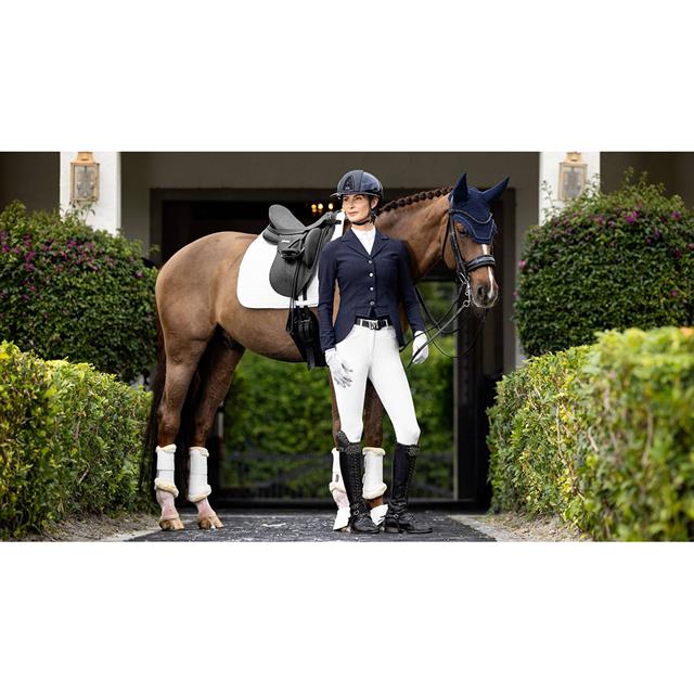 Saddle Pad LeMieux Prosort Plain 2 Pocket Dressage White