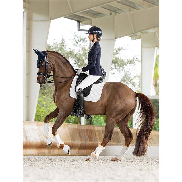 Saddle Pad LeMieux Prosort Plain 2 Pocket Dressage White