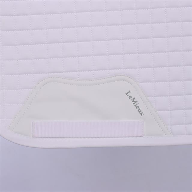 Saddle pad Lemieux Prosport Competition Square White