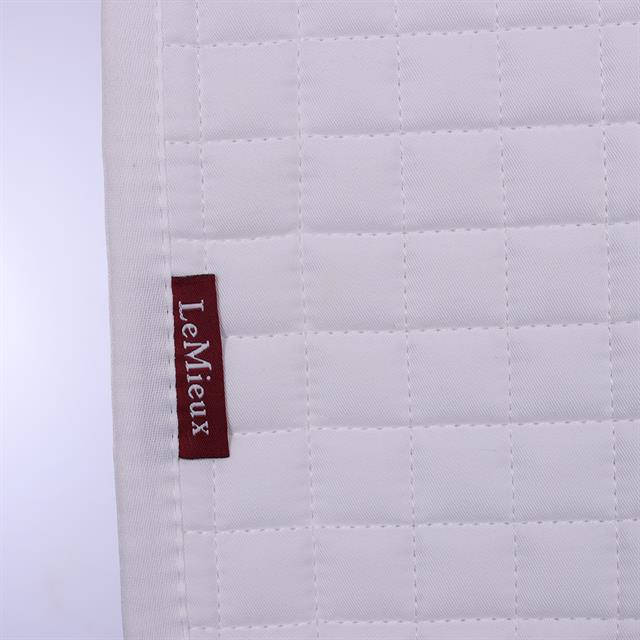 Saddle pad Lemieux Prosport Competition Square White