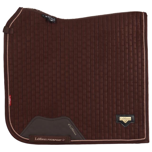 Saddle Pad LeMieux Puissance Suede Brown