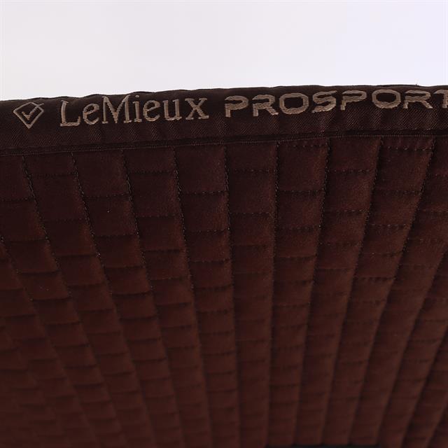 Saddle Pad LeMieux Puissance Suede Brown